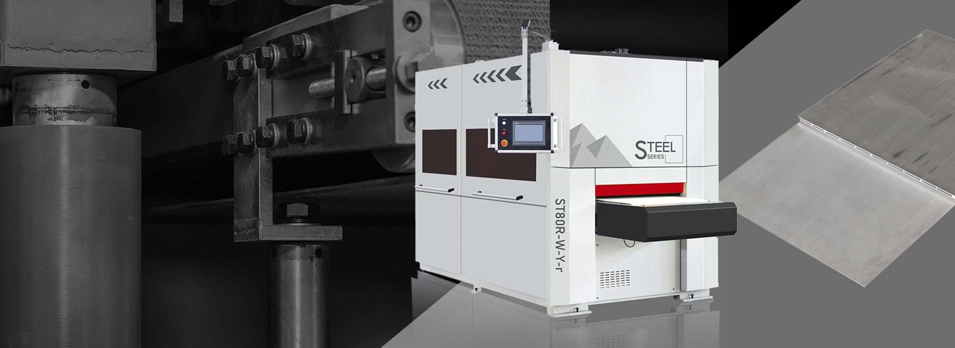 Flat Metal Deburring Machine