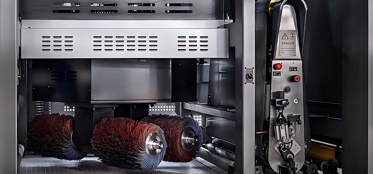 Heavy-duty solid steel machine frame to prevent vibration and deformation.