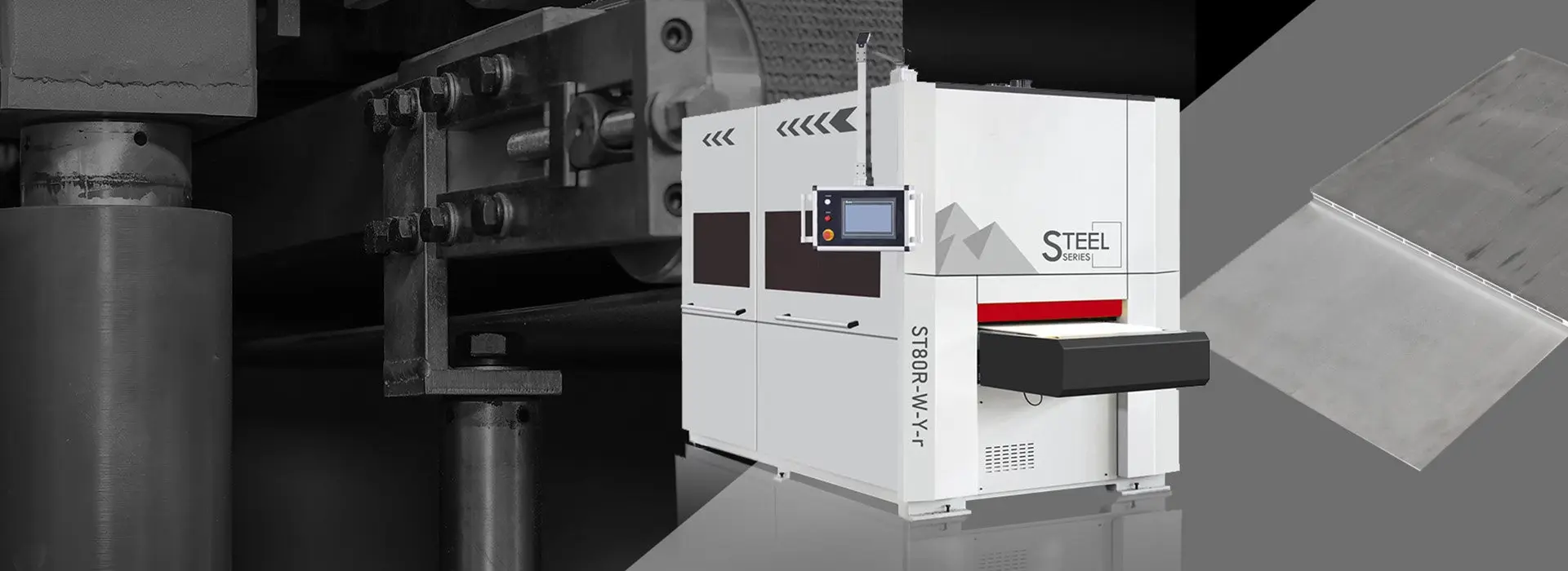 Flat-Metal-Deburring-Machine