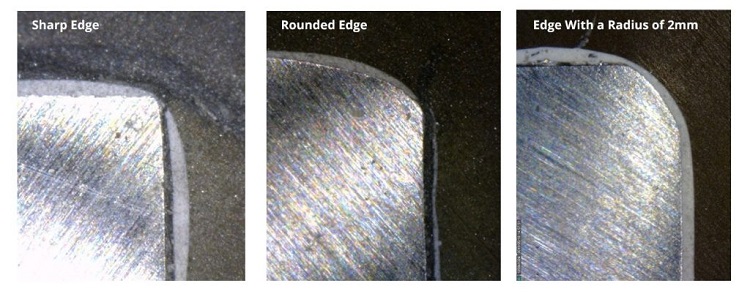 Microscopic cross-section of coating coverage-sourced: timesaversinc