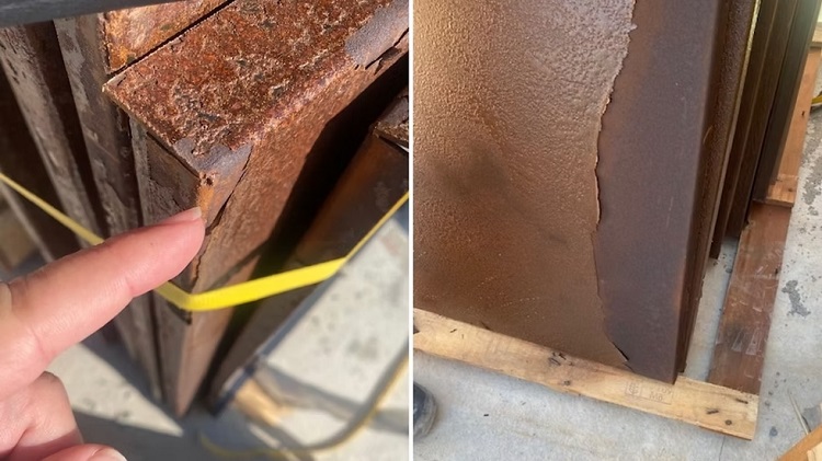 Edge coating failure: Sharp 90° corners-sourced: bromocointernational