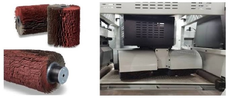 Rotary brushing tooling and station-sourced: advanmetaltech