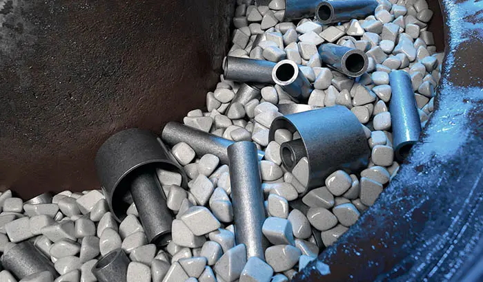 Vibratory mass finishing-sourced: shinysmooth