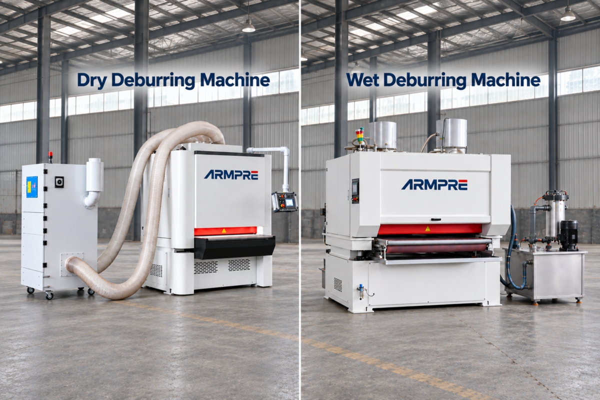 Sheet Metal Deburring Explained: Wet or Dry Processes?