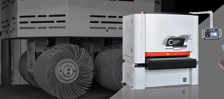 Internal engineering view of deburring machine oscillating roller brushes by ARMPRE 